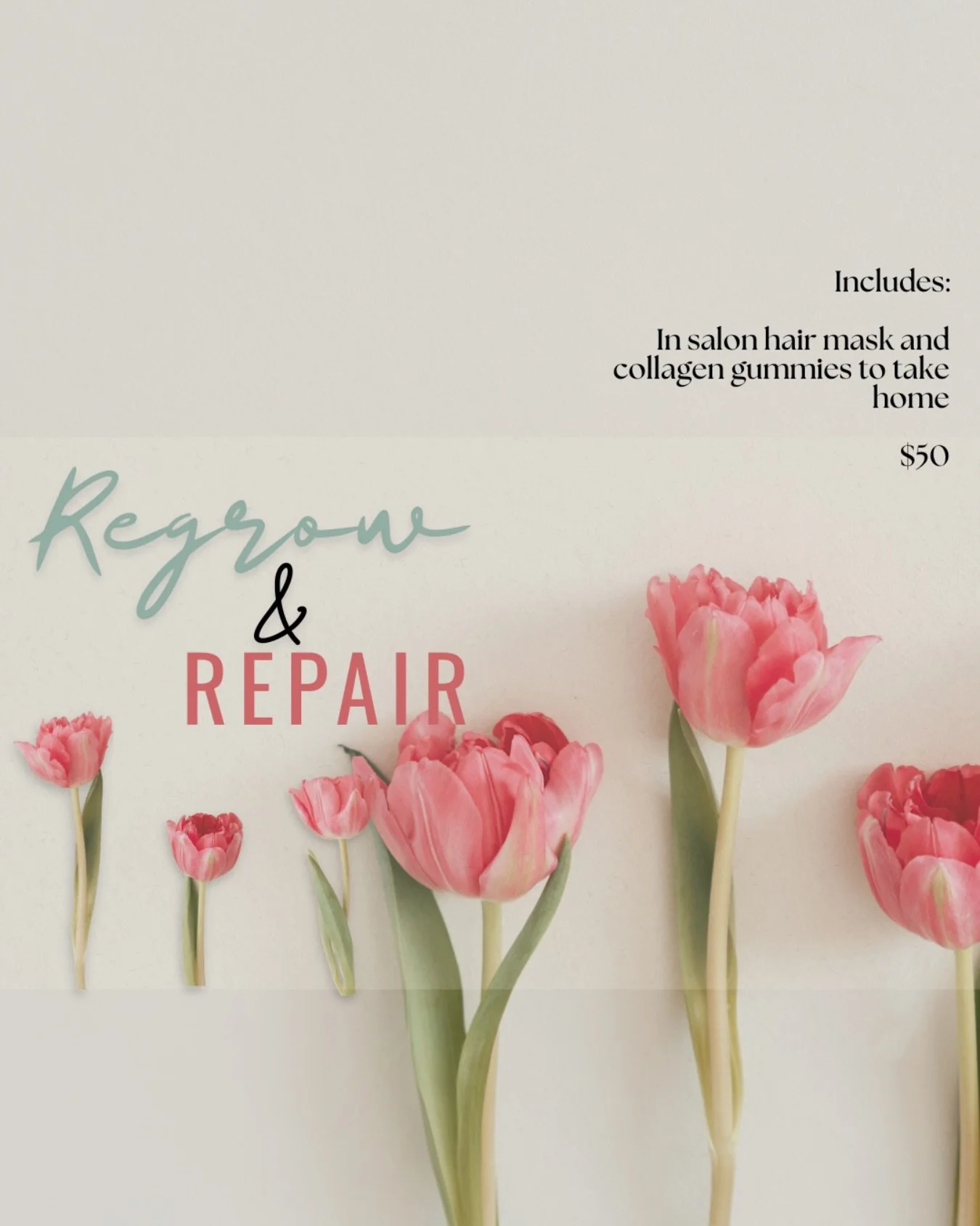 Introducing our Spring Treatment Special, add to any service during March and April🌷

#sandiego #sandiegohairsalon #lamesa #lamesahairsalon #sandiegohairstylist
