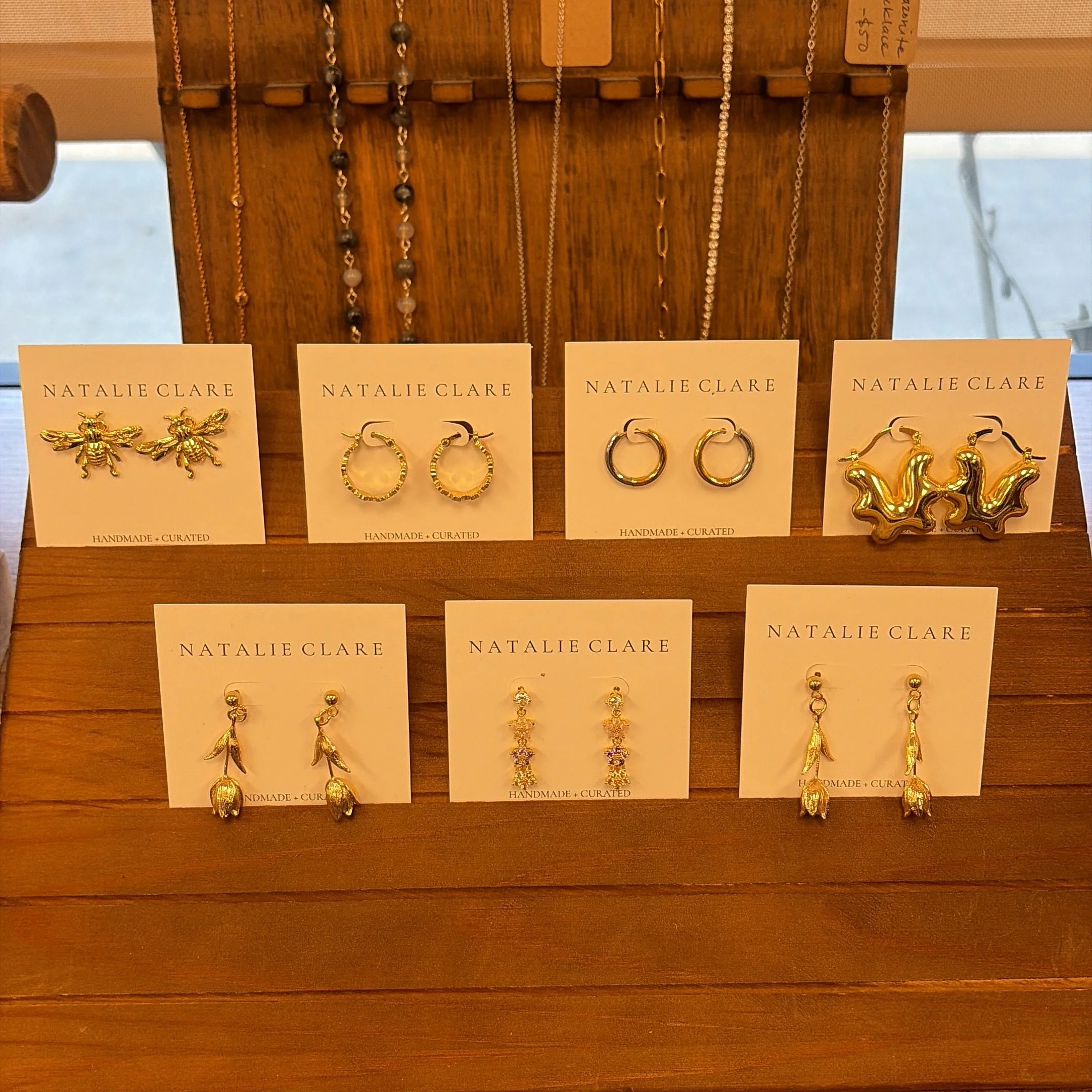 New jewelry alert✨✨✨ 

These are 18k gold plated on stainless steel and stunning!!!

Come shop our apothecary 7 days a week☺️

#sandiego #lamesa #sandiegojewelry #sandiegosalon #lamesasalon