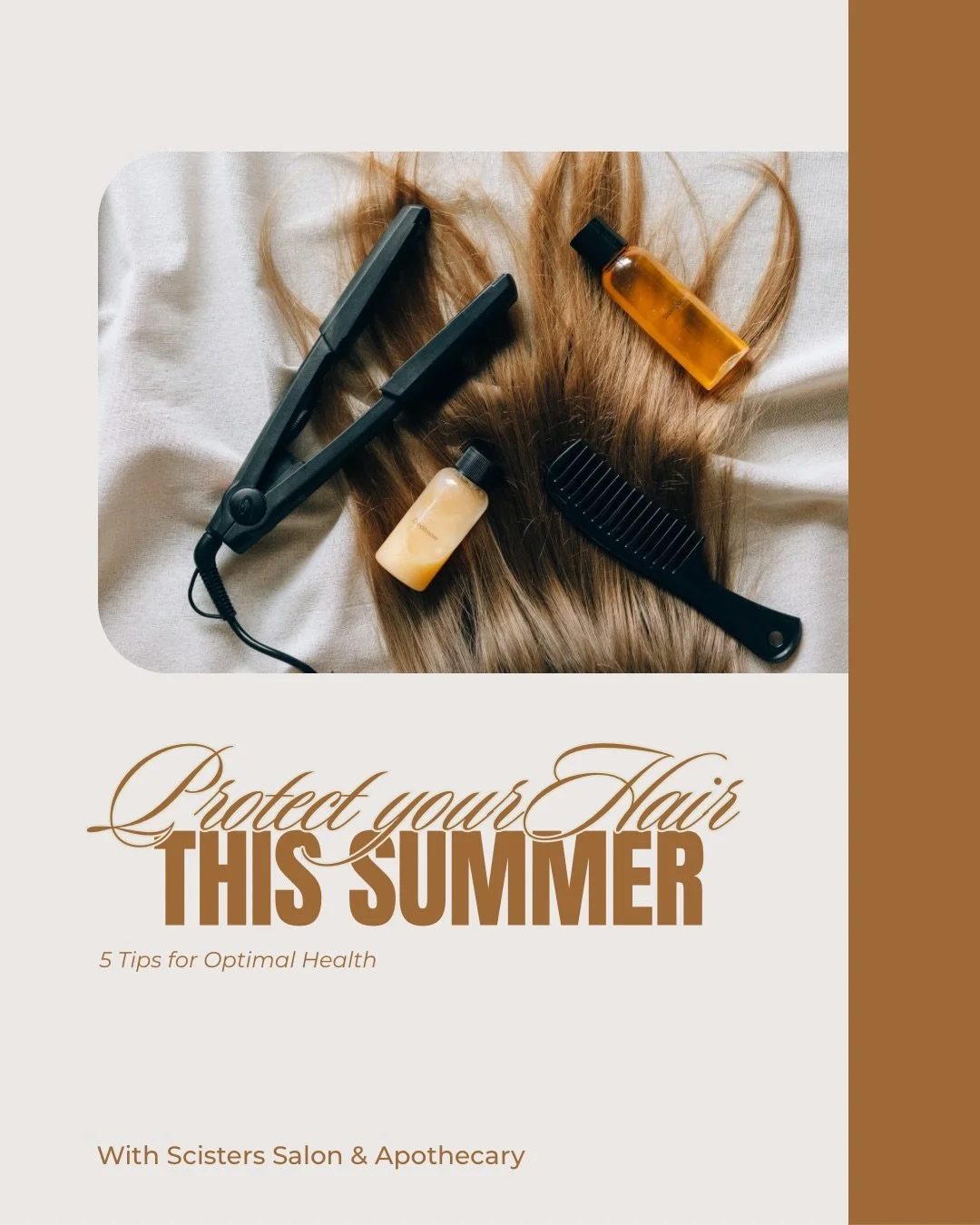 Unfortunately summer can be the season that causes the most damage to your hair, here are our tips to protect it!

#sandiego #summerhair #hairhealth #lamesahair #sandiegohairsalon
