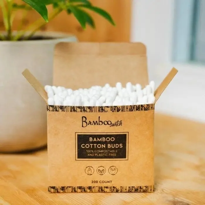 Bamboo Cotton Ear Buds
