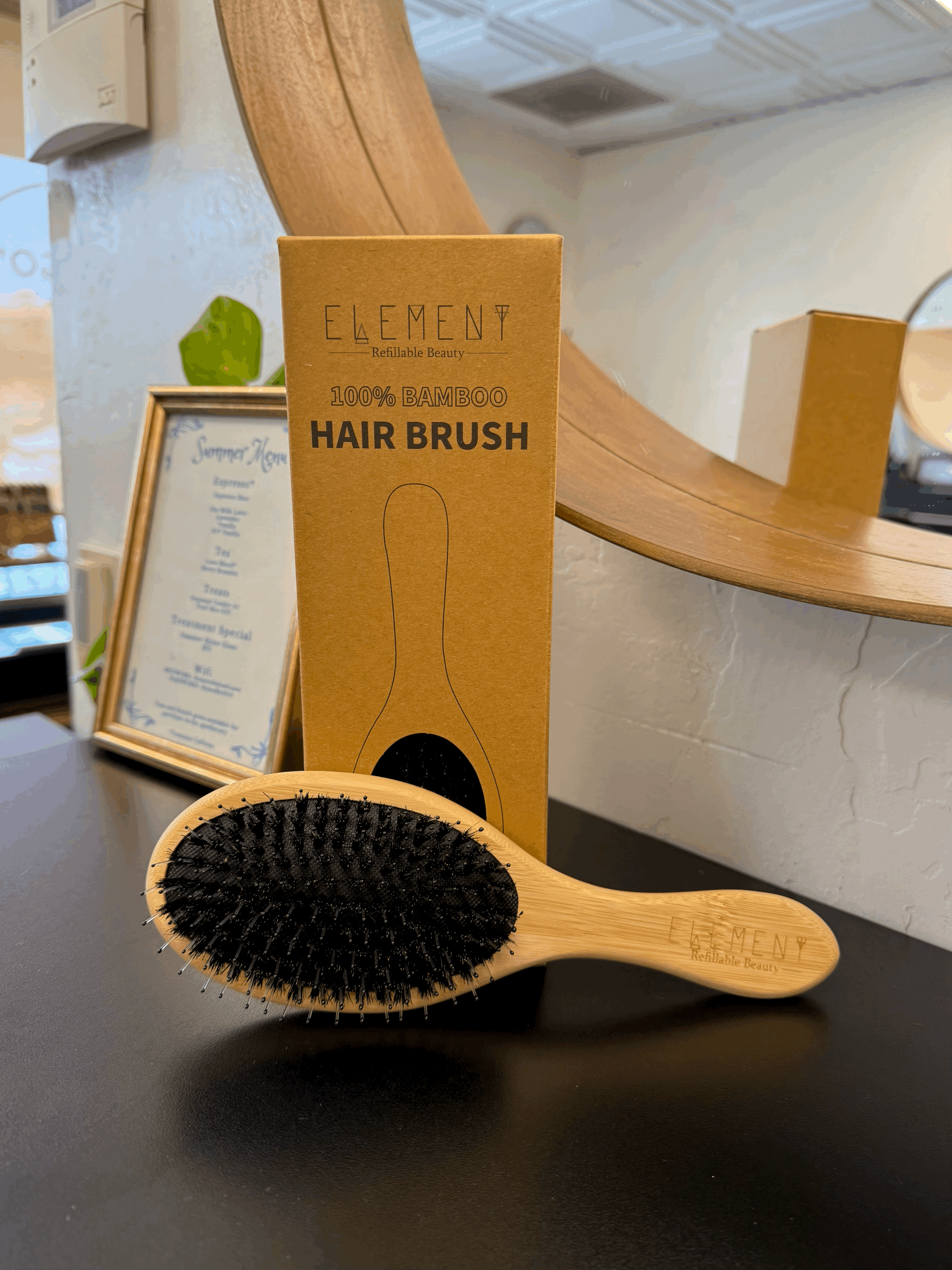 Element Bamboo Boar Bristle Brush