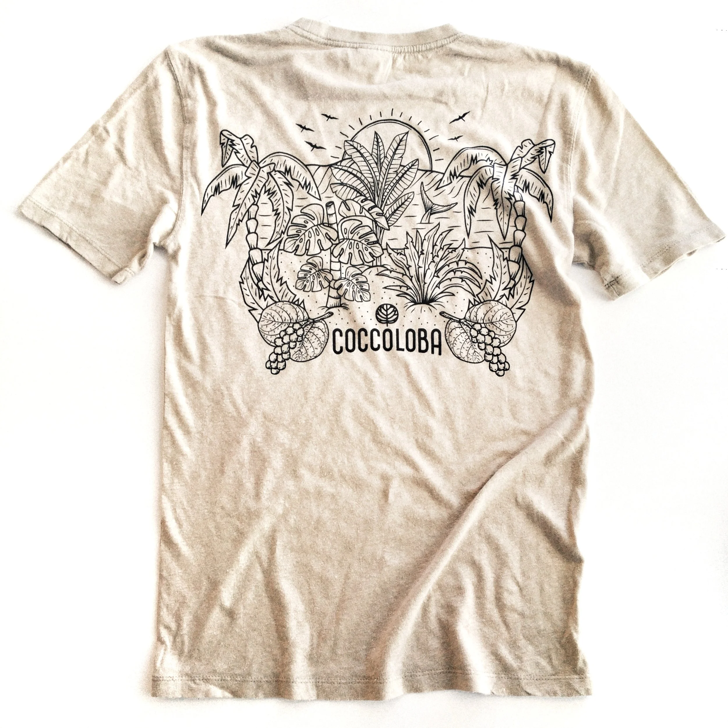 white hemp t shirt