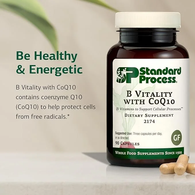 B Vitality with CoQ10: Whole-Food Energy, Heart Health &amp; Cellular Support in Mendon, NY