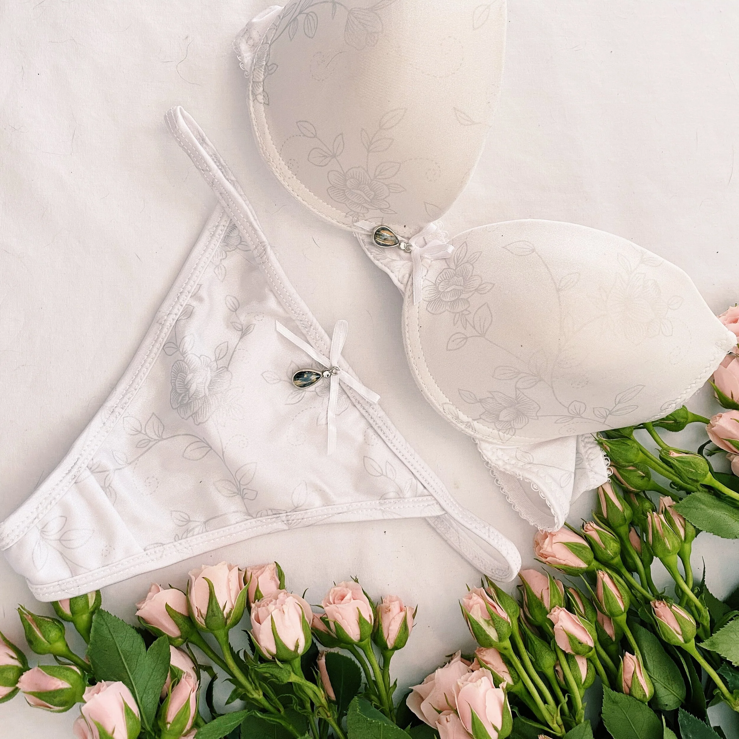 White Flower Set M/L