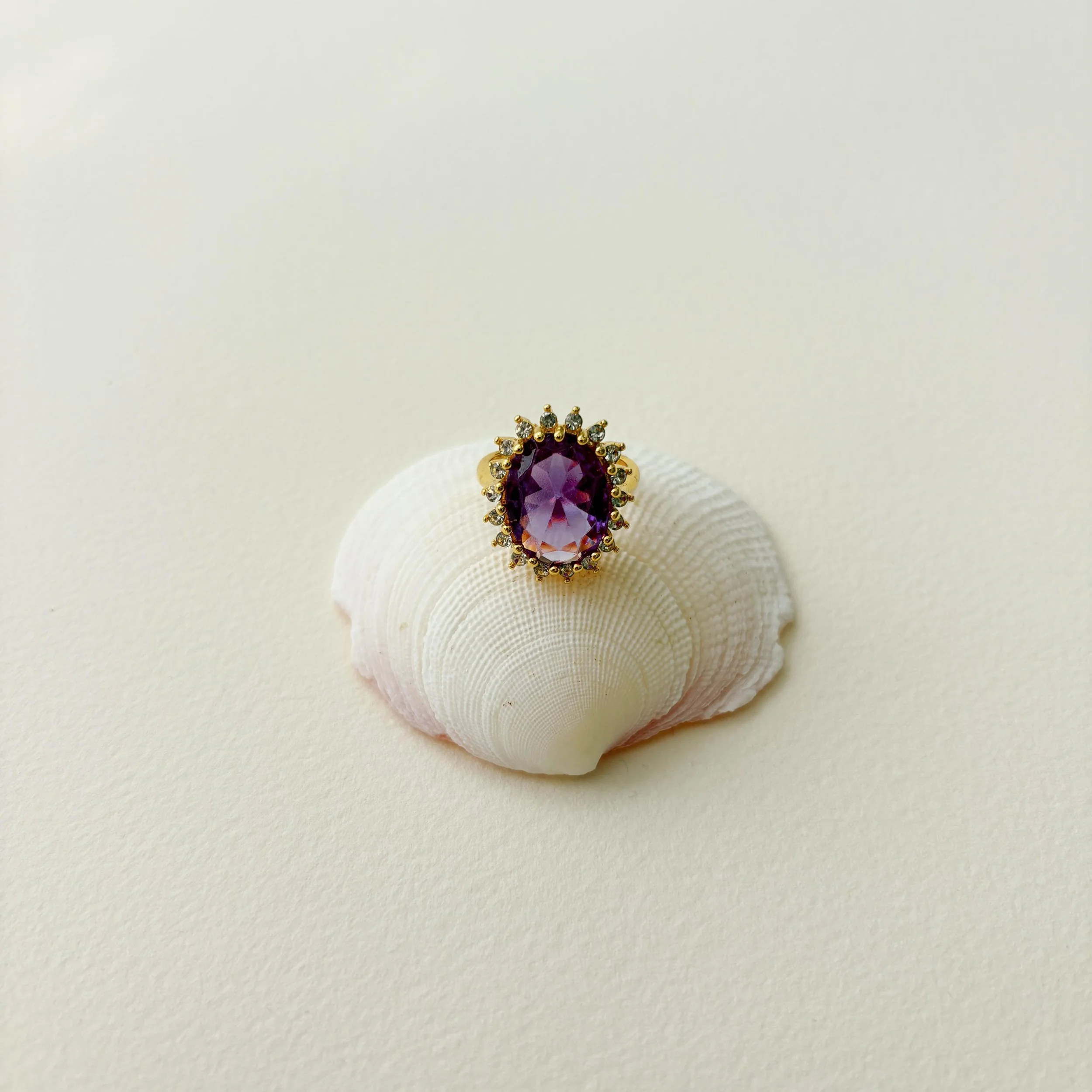 Our Amethyst Cocktail Ring is here to make a statement 💜