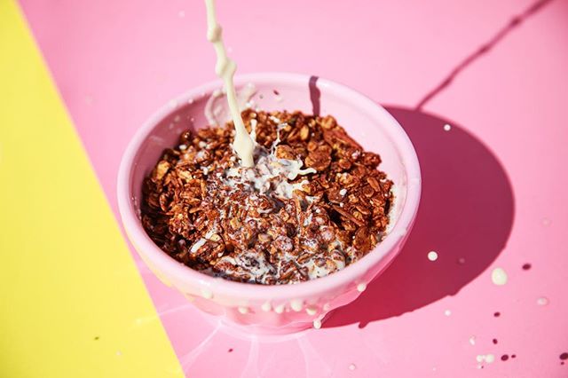Our ENERGIZING CACAO GRANOLA is making a splash on next week&rsquo;s NEW menu🤤
Maca root powder being the main functional ingredient in this breakfast. Maca&rsquo;s benefits include increased energy levels, vitality and endurance, healthy sexual fun