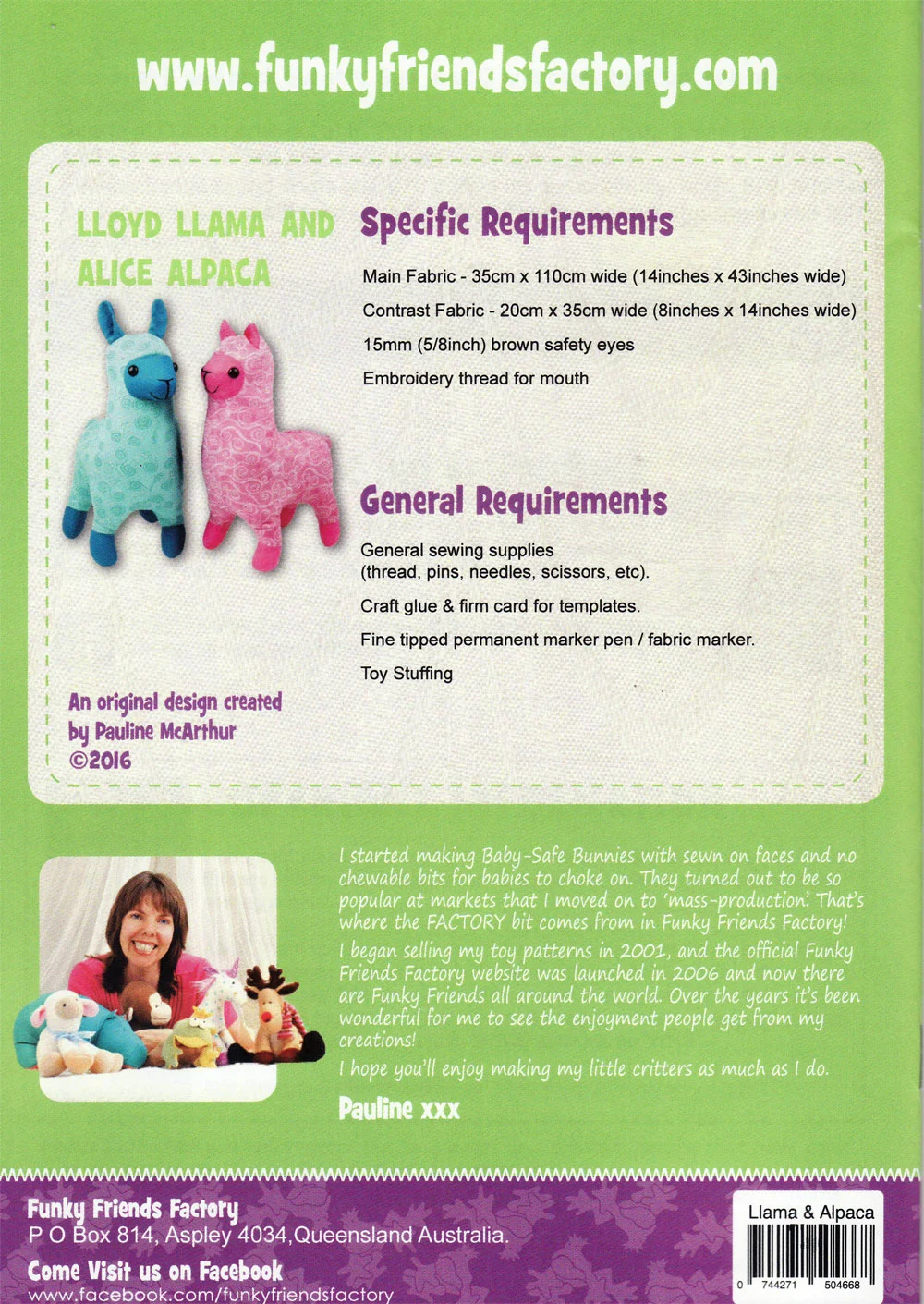 Lloyd-Llama-and-Alice-Alpaca-sewing-pattern-Funky-Friends-Factory-back.jpg