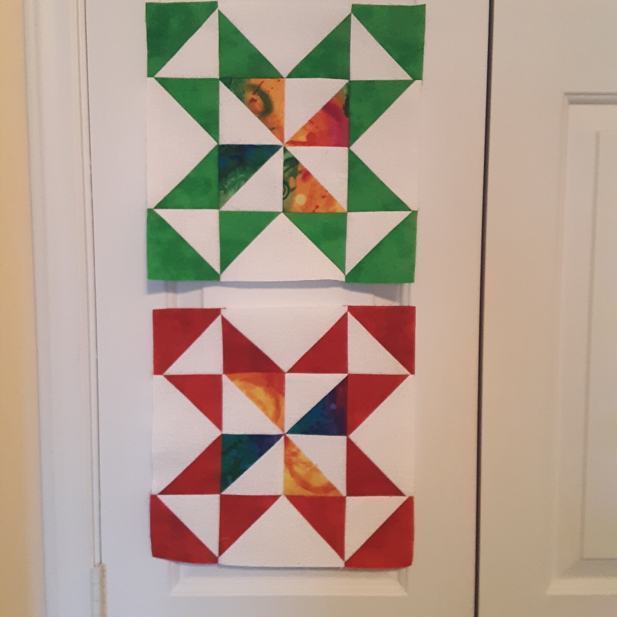 Holly's February - Pinwheel Star Blocks