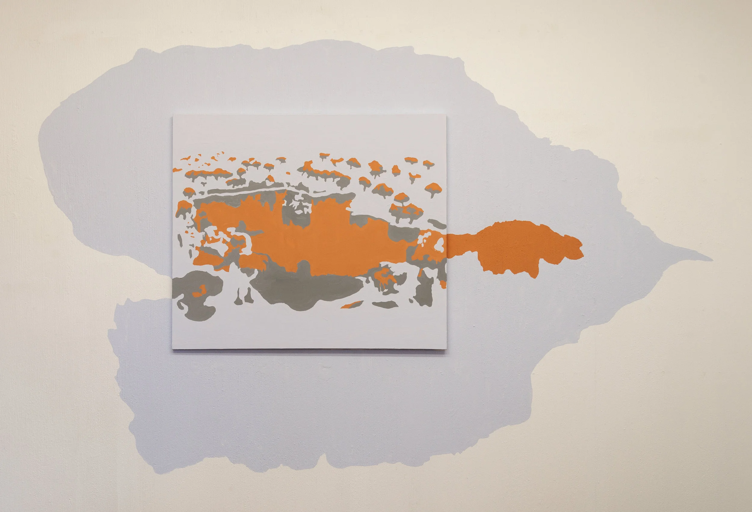 Video Juego II De La Serie: Paisajes Marcianos 2019 Acrílico Sobre Tela 91cm X 105.5cm (lienzo)