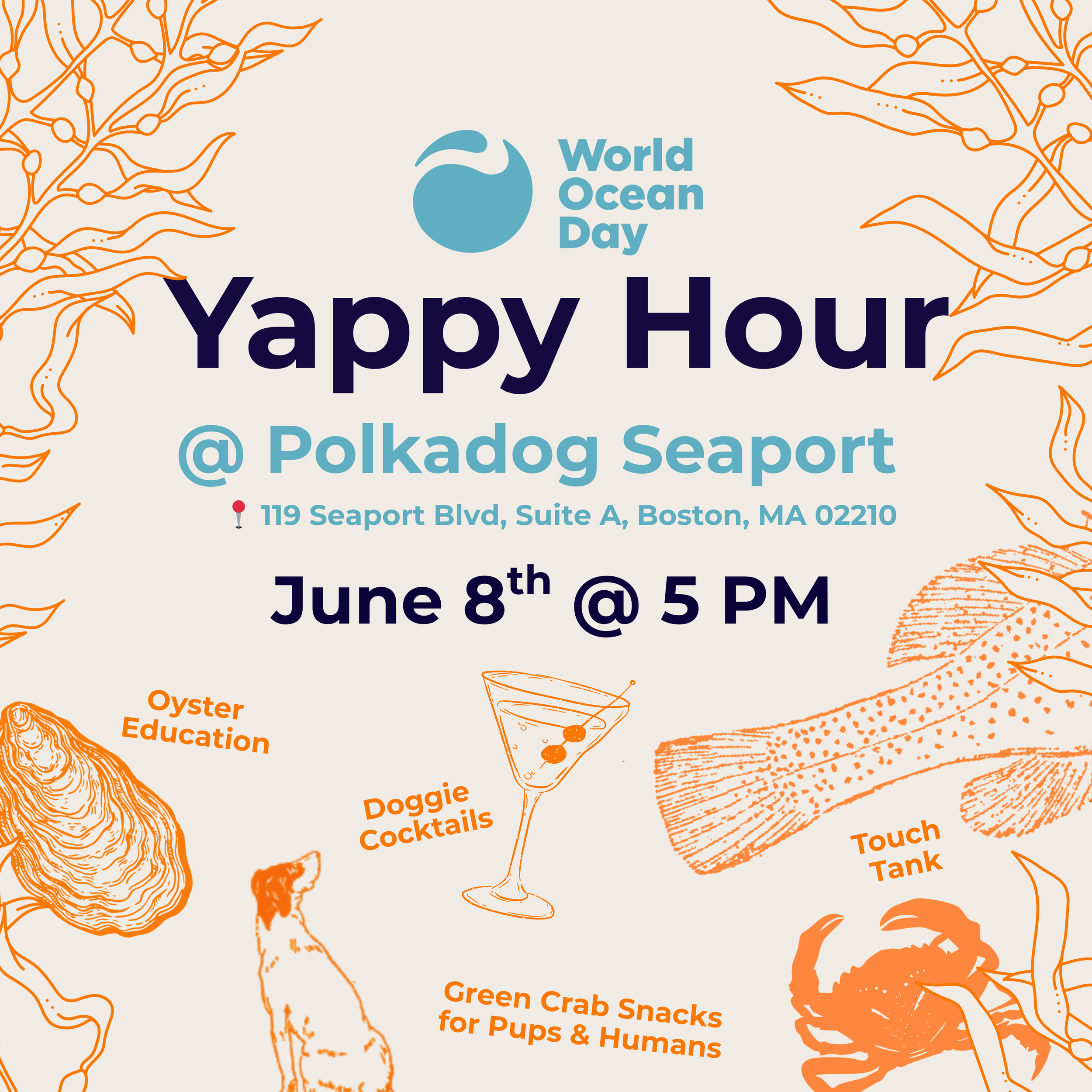 Yappy Hour at Polkadog Seaport
