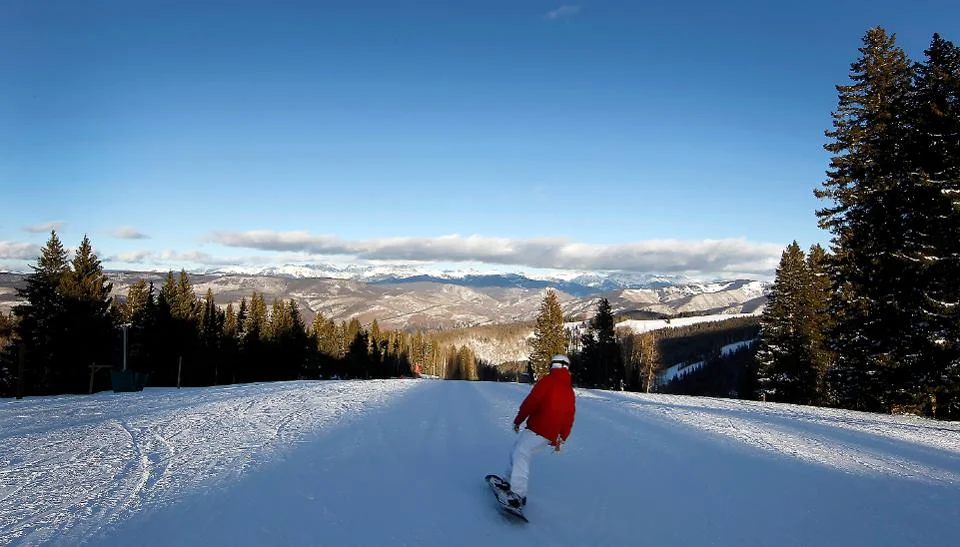 The top of the mountain at Beaver Creek is mellow enough for beginners and kids. Credit: Bloomberg