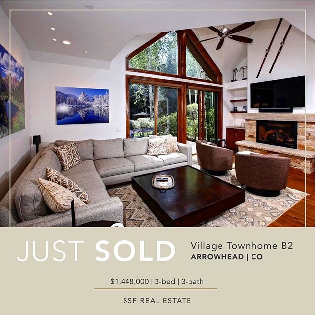 Today I am feeling extremely grateful to have closed on a beautiful townhome in Arrowhead for a family I&rsquo;ve known for over 20 years! The perfect mountain retreat, just steps to the ski lift, year-round pool, hot tubs and more! .
.
.
.
🥂 @brist