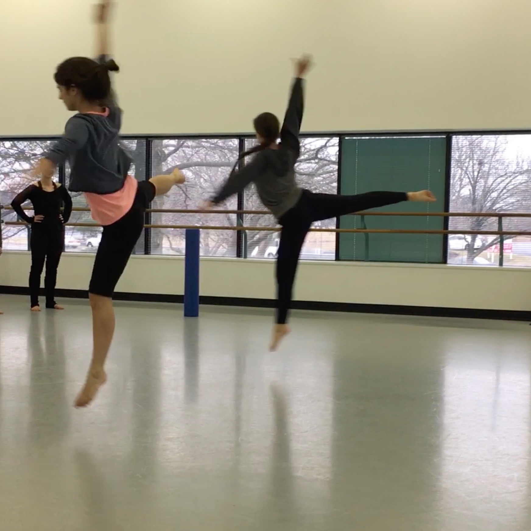 Rehearsal shot from the factory project