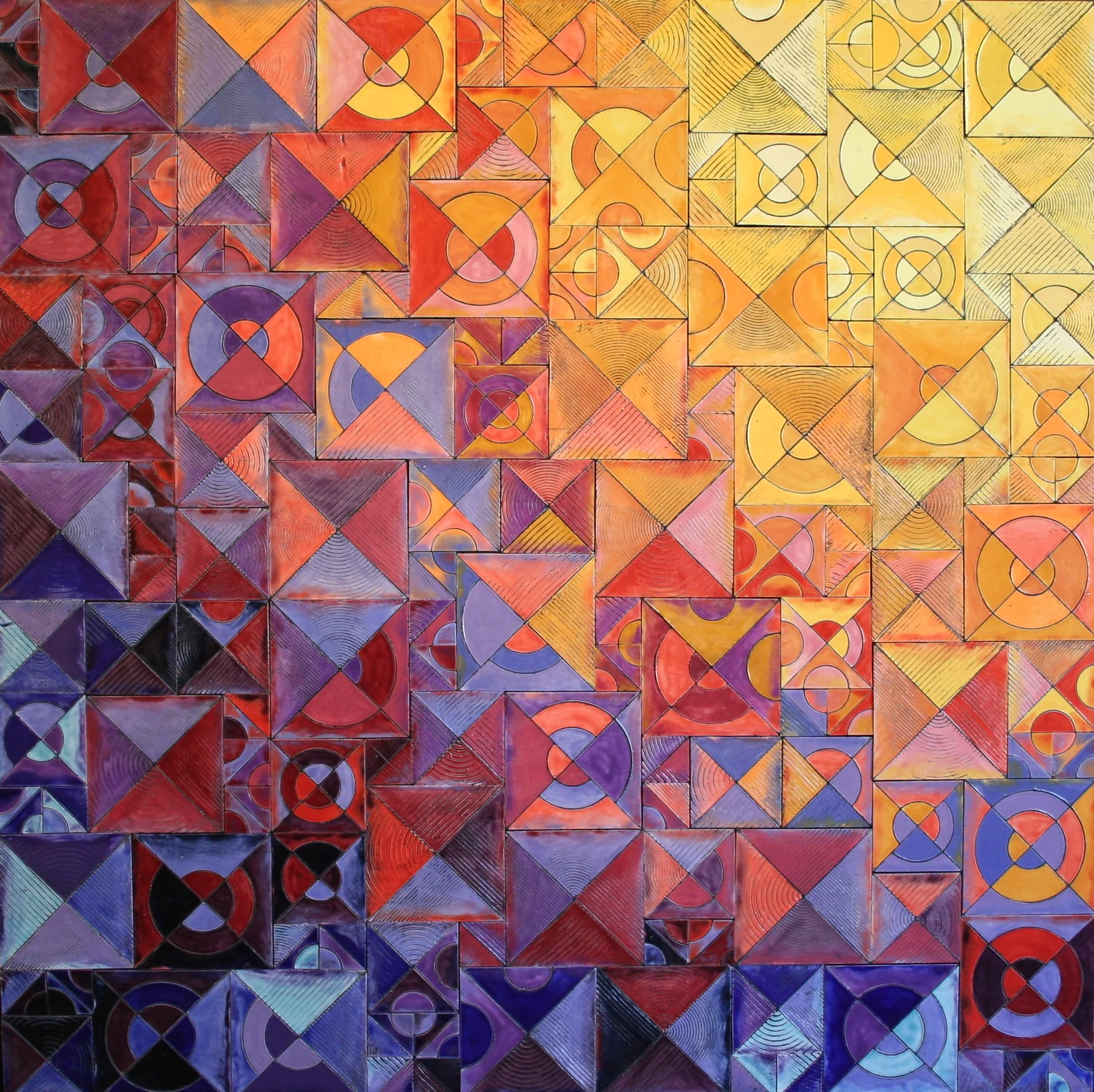 View From Above: Midwest- Surise, Sunset panel 2