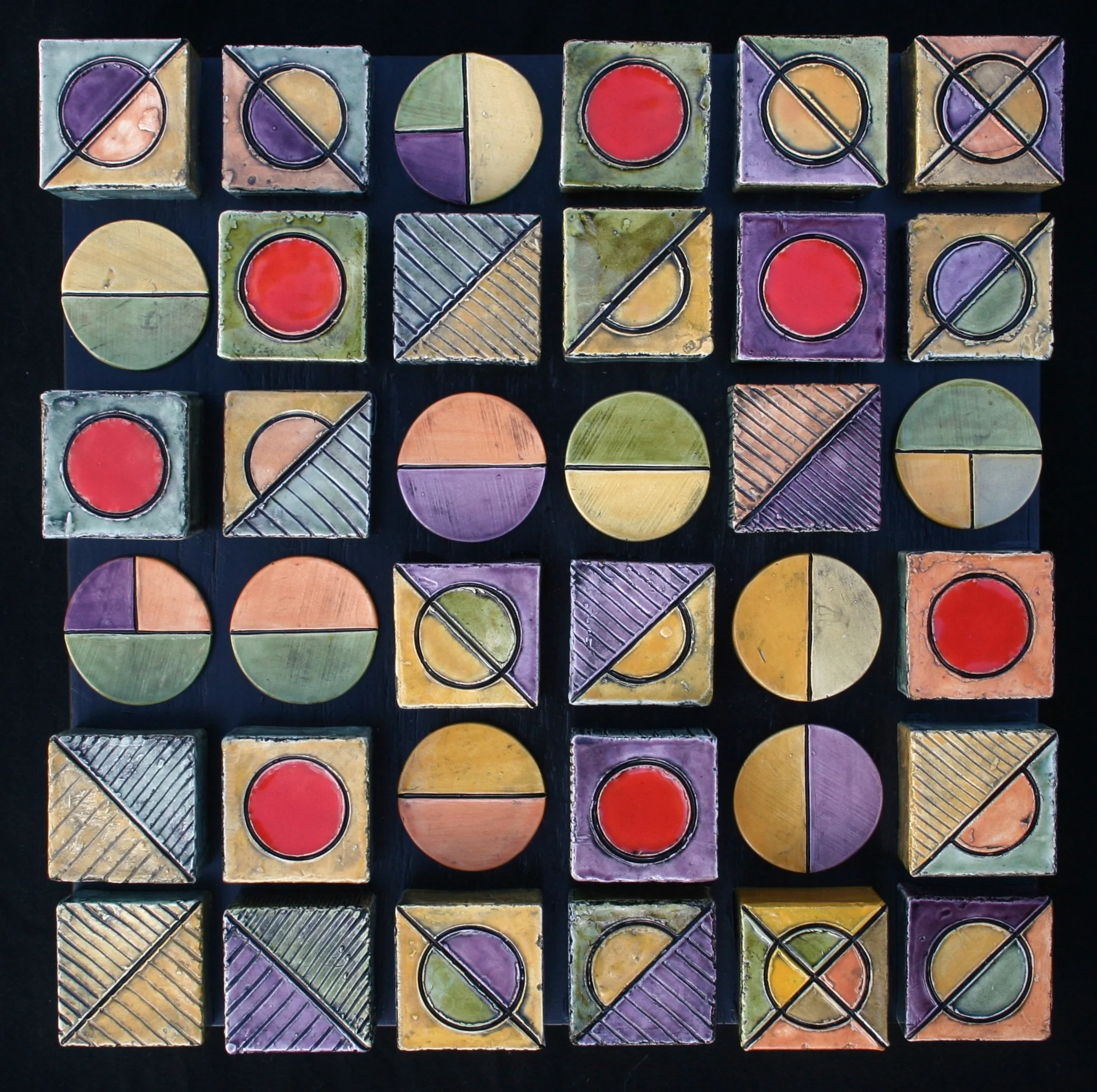 game- top view-   12" x 12"   (Sold)