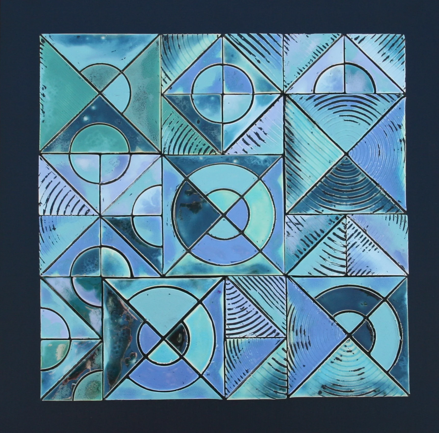 Sea 15" x 15"   (Sold)