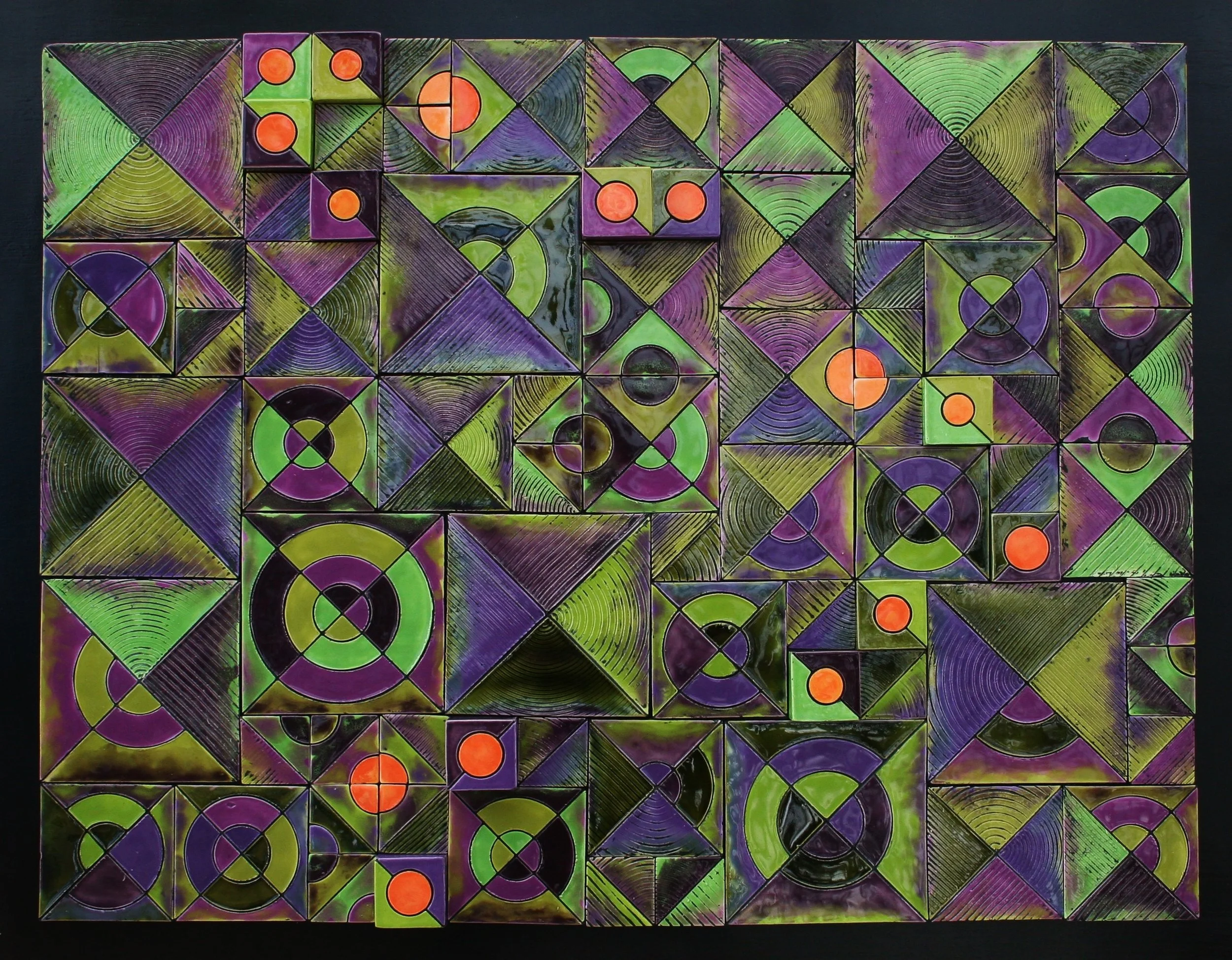 View From Above: Midwest- Pisces Constellation  (Sold)