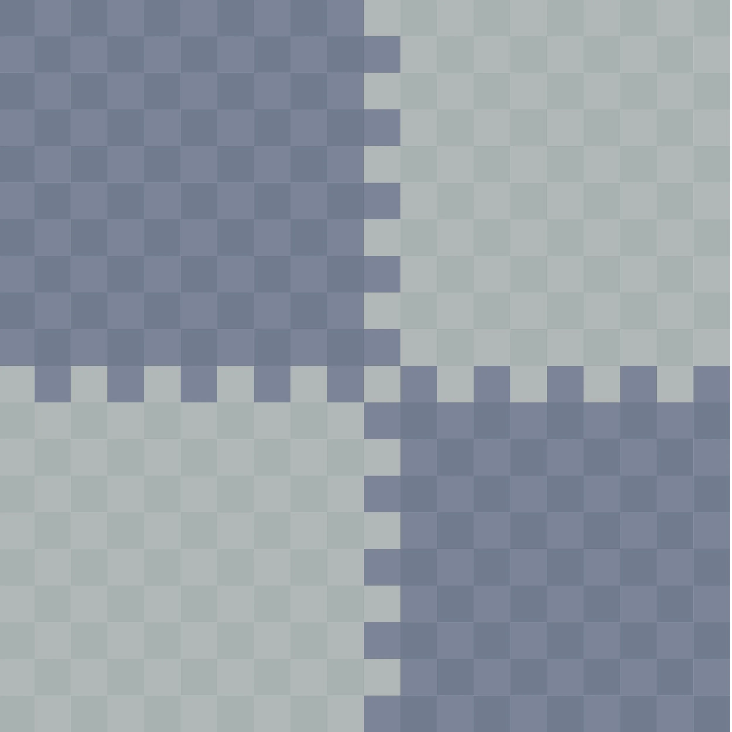 MiniWovenJumbo Check - Slate ECO