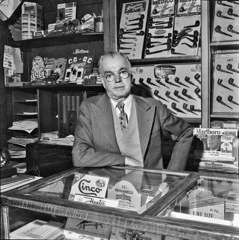 Johnny James Bartosh, owner Golden Eagle Cigar Store 1907 to 1958