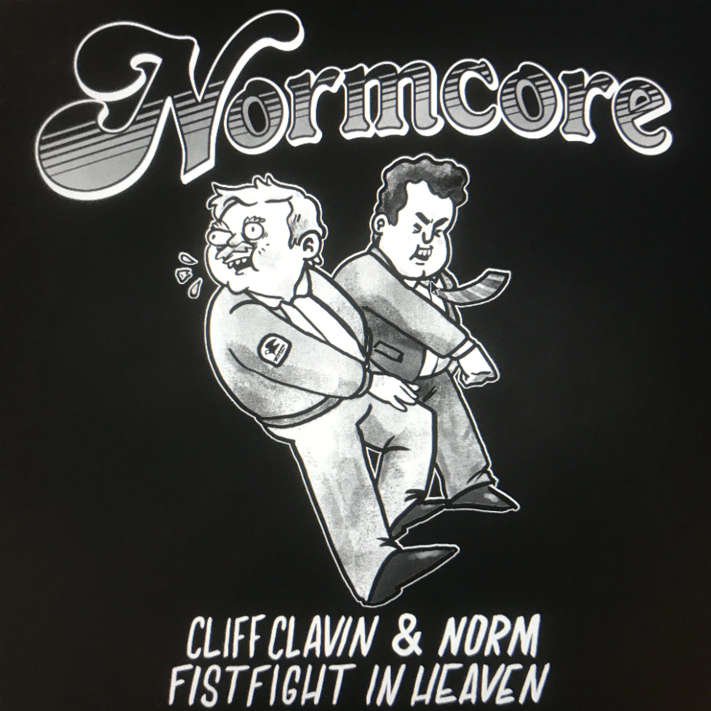 Cliff Clavin & Norm Fistfight in Heaven