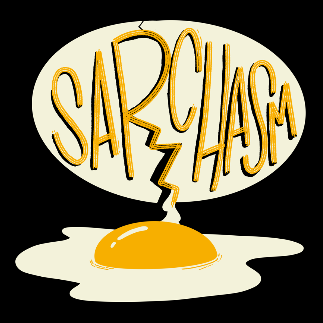 Sarchasm Egg T-shirt Design