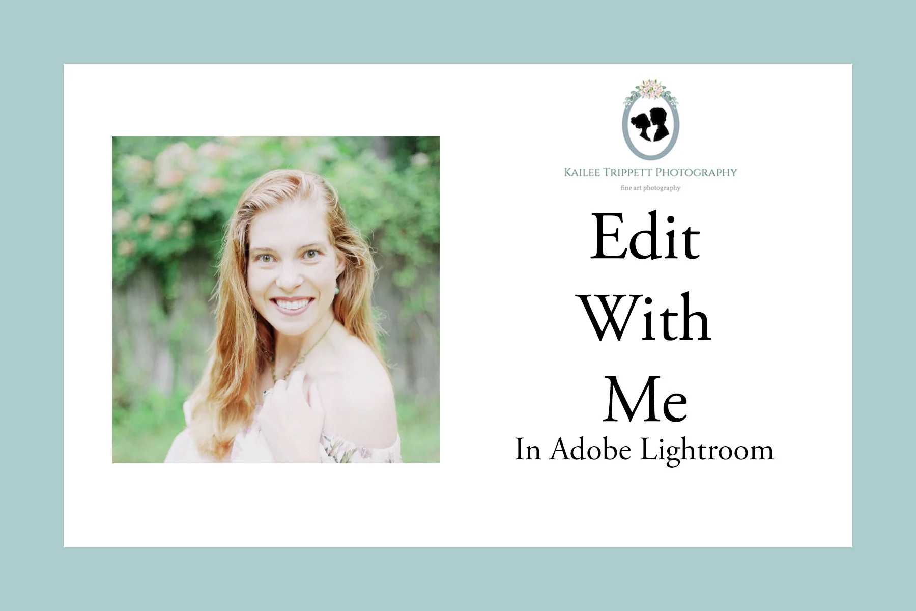 Edit With Me In Lightroom | Video Content