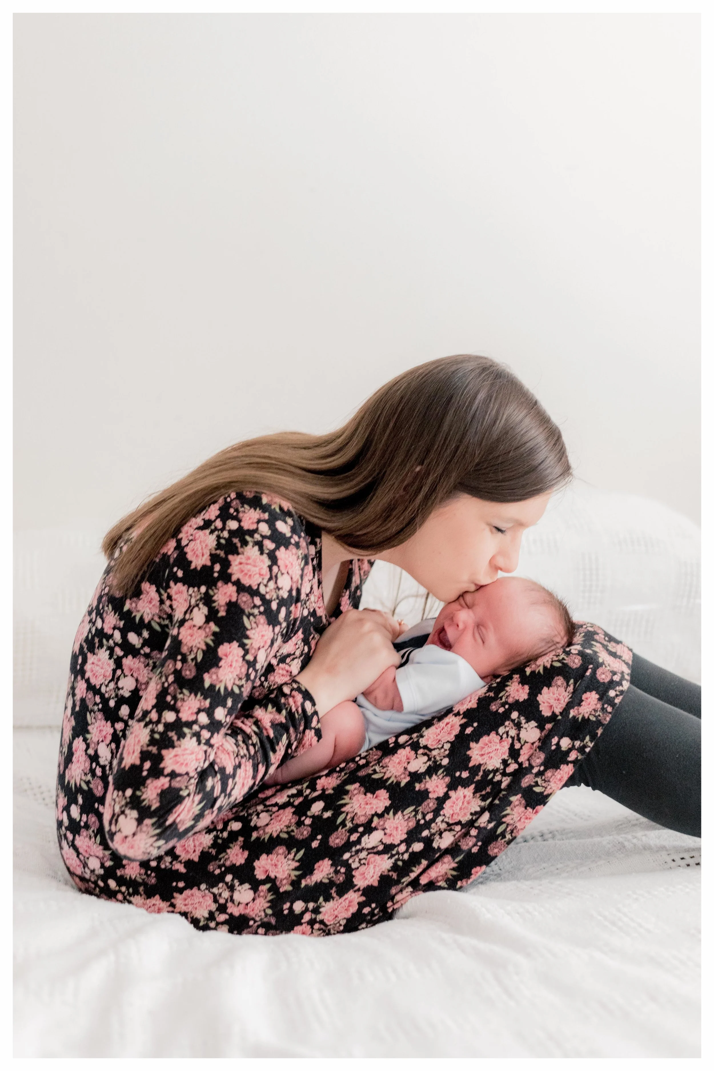 Morgan + Baby Noah | Newborn Moments At Home 