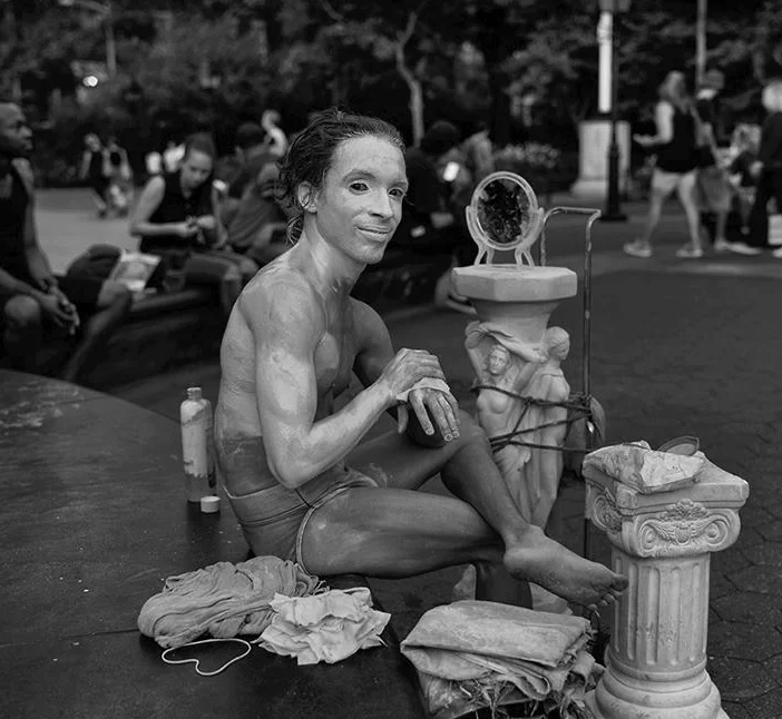 Johan Figueroa in Washington Square Park, NYC