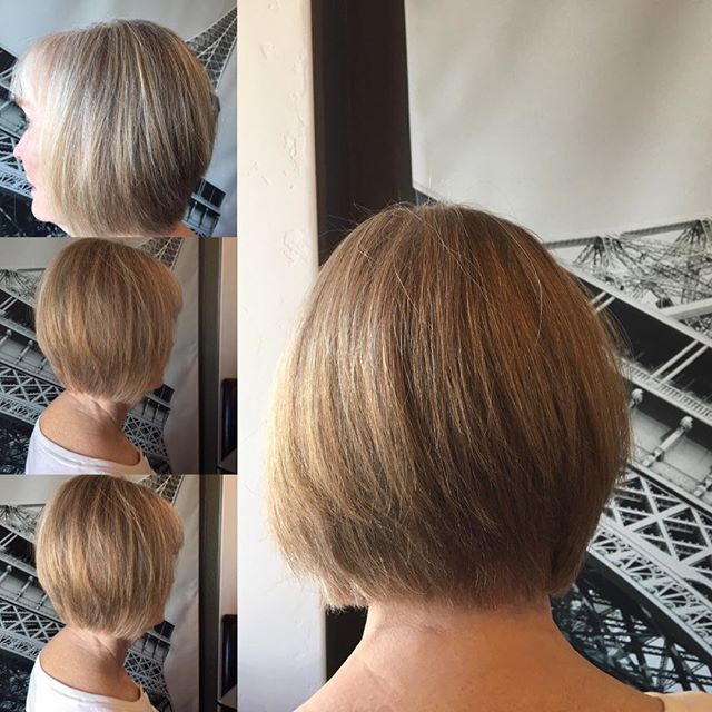 Bob for mature women- look younger!  Only by Debra @ urbanhairllc.salon