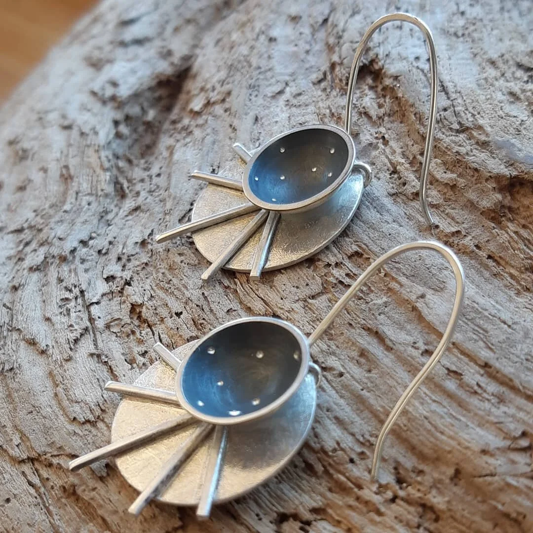 Star light, star bright, first star I see tonight... tiny galaxies shining bright. These sterling silver lovelies will add a cosmic touch to any outfit.

#laineyraegoldsmith #jewellery #jewelry #jotd #jewelryoftheday #instajewelry #jewelrydesigner #i