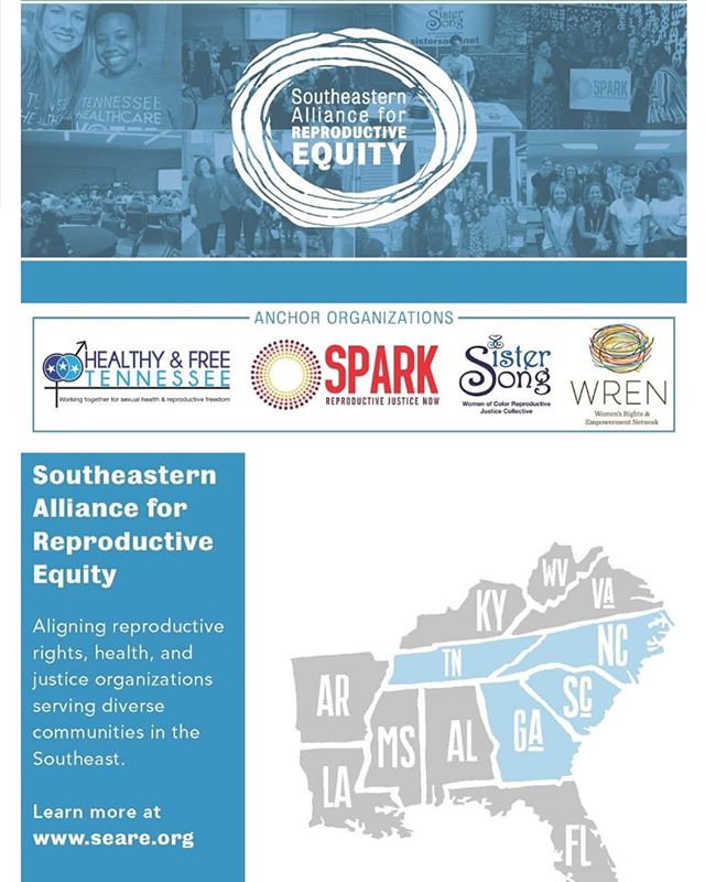 🚨 Collective Impact in Action 🚨
 Introducing the Southeastern Alliance for Reproductive Equity! 
Special Collective Voices Webinar 
Tuesday, February 26th 11PM - 12:30PM CST

bit.ly/SEAREwebinar 
SisterSong, in partnership with&nbsp;Healthy &amp; F