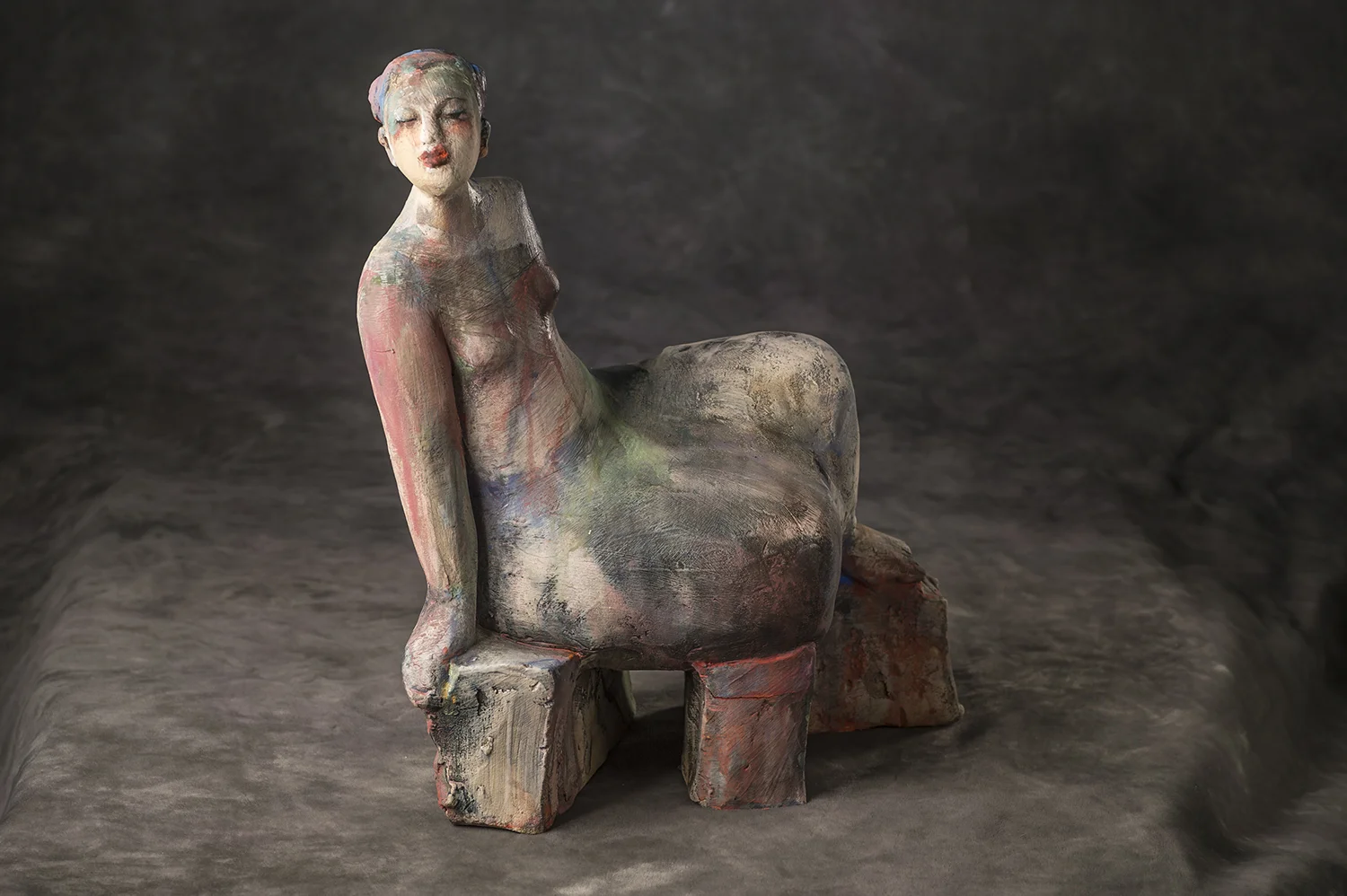 Girl On Plinth