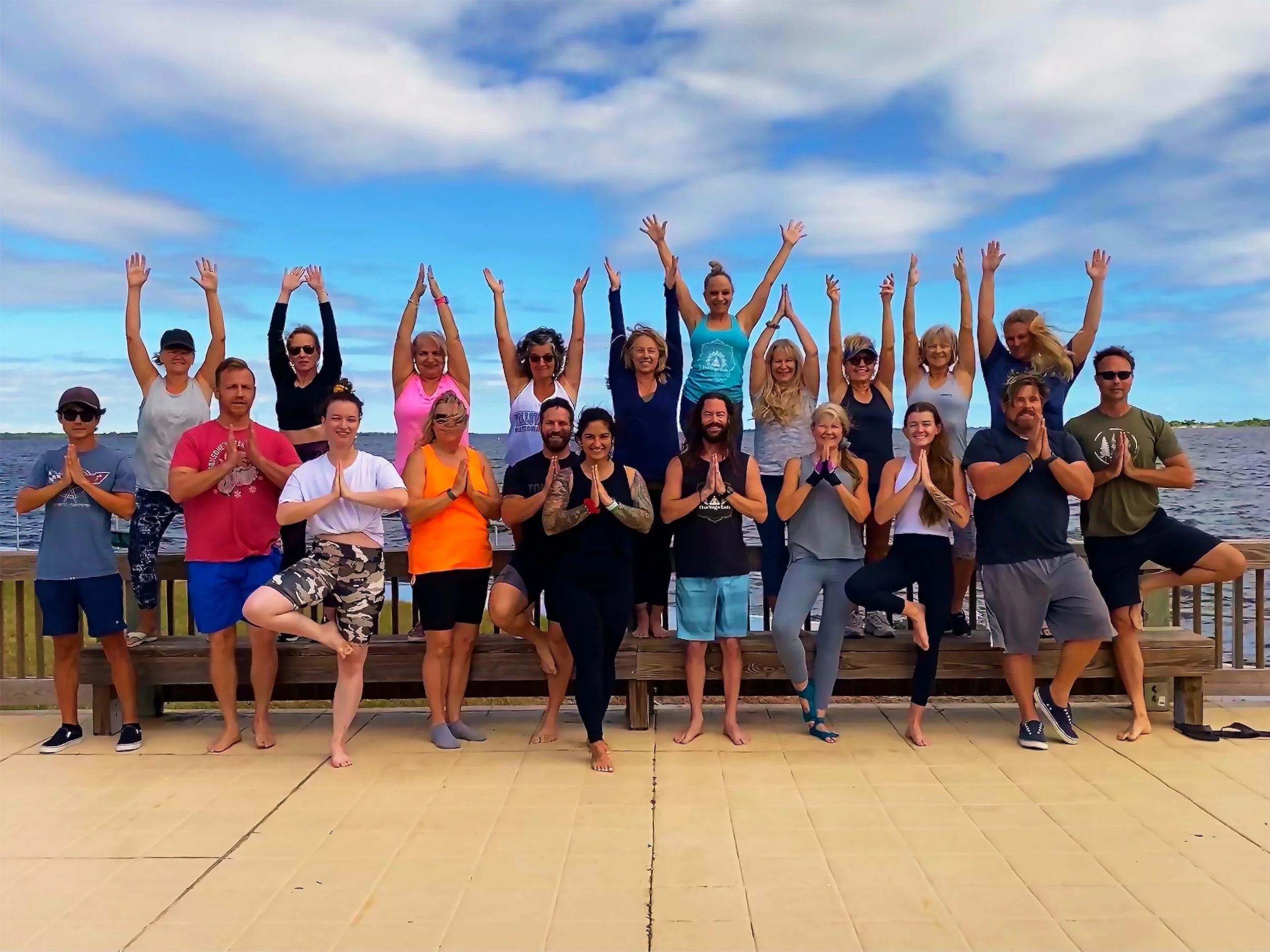Titusville Yoga in the Park with The Yoga Loft and Anson & Angela &mdash; The
