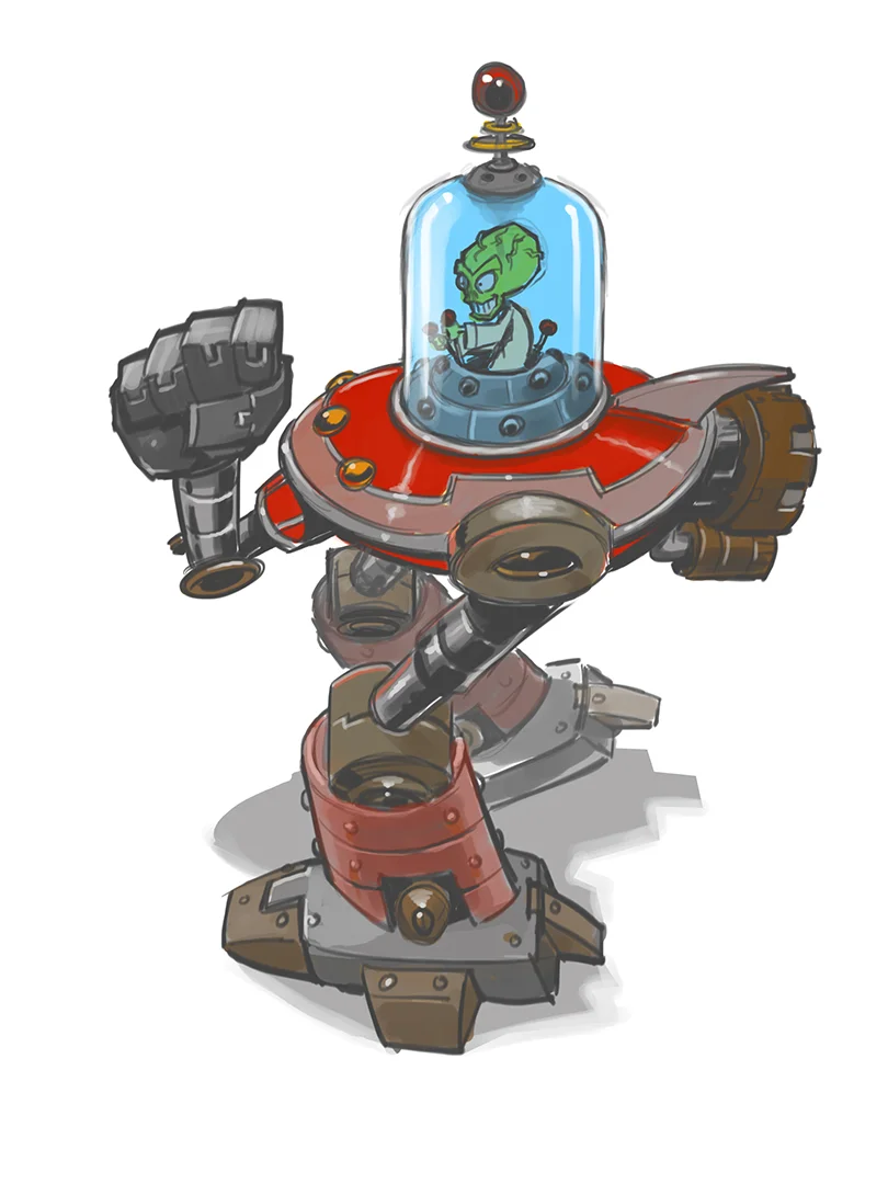 Boss Battle Vehicle Concept