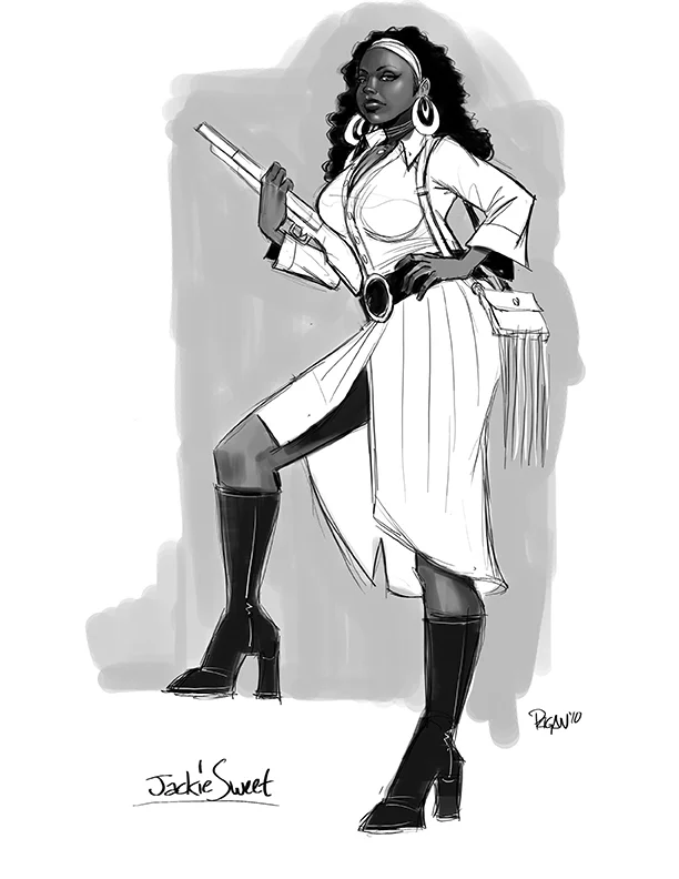 Character exploration for a potential detective game from HER Interactive.