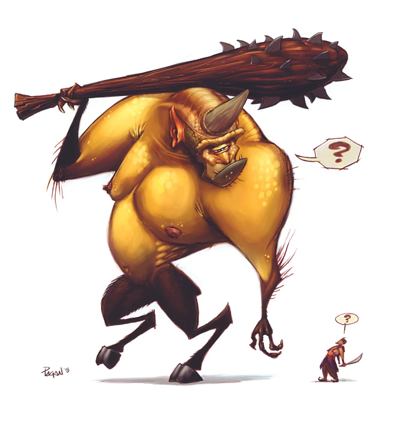  Selected by jurors for the 2009 Spectrum 16: The Best in Contemporary Fantastic Art (Digital colors over pencils.) 