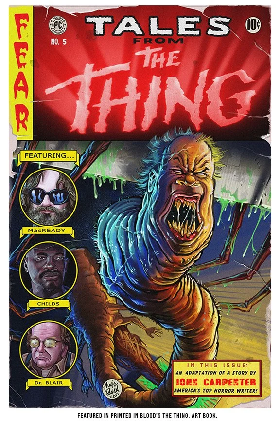  Featured in Printed in Blood’s The Thing: art book. 