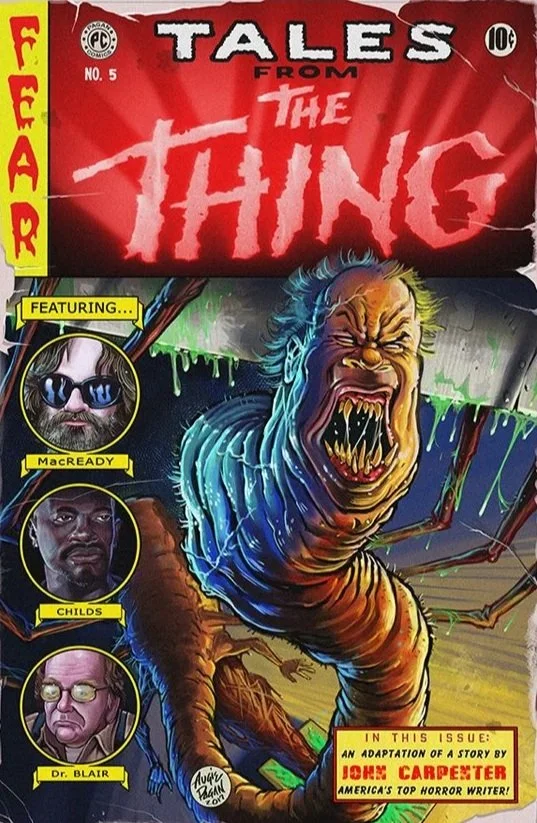  Featured in Printed in Blood’s The Thing: art book. 