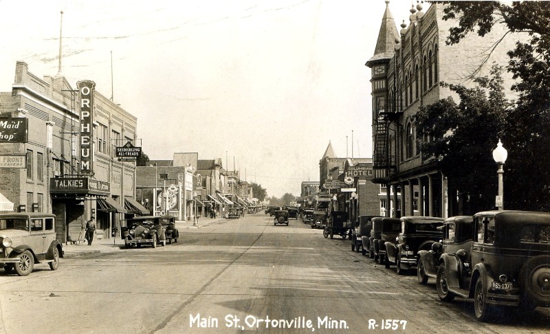 Main Street, Ortonville Minnesota, 1931