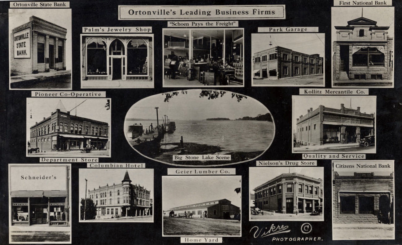 Ortonville's Leading Business Firms, 1915