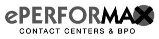 Logo with the text 'ePERFORMAX' and 'Contact Centers & BPO'