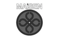 Circular logo with four stylized shapes and the word 'MAISEN' above