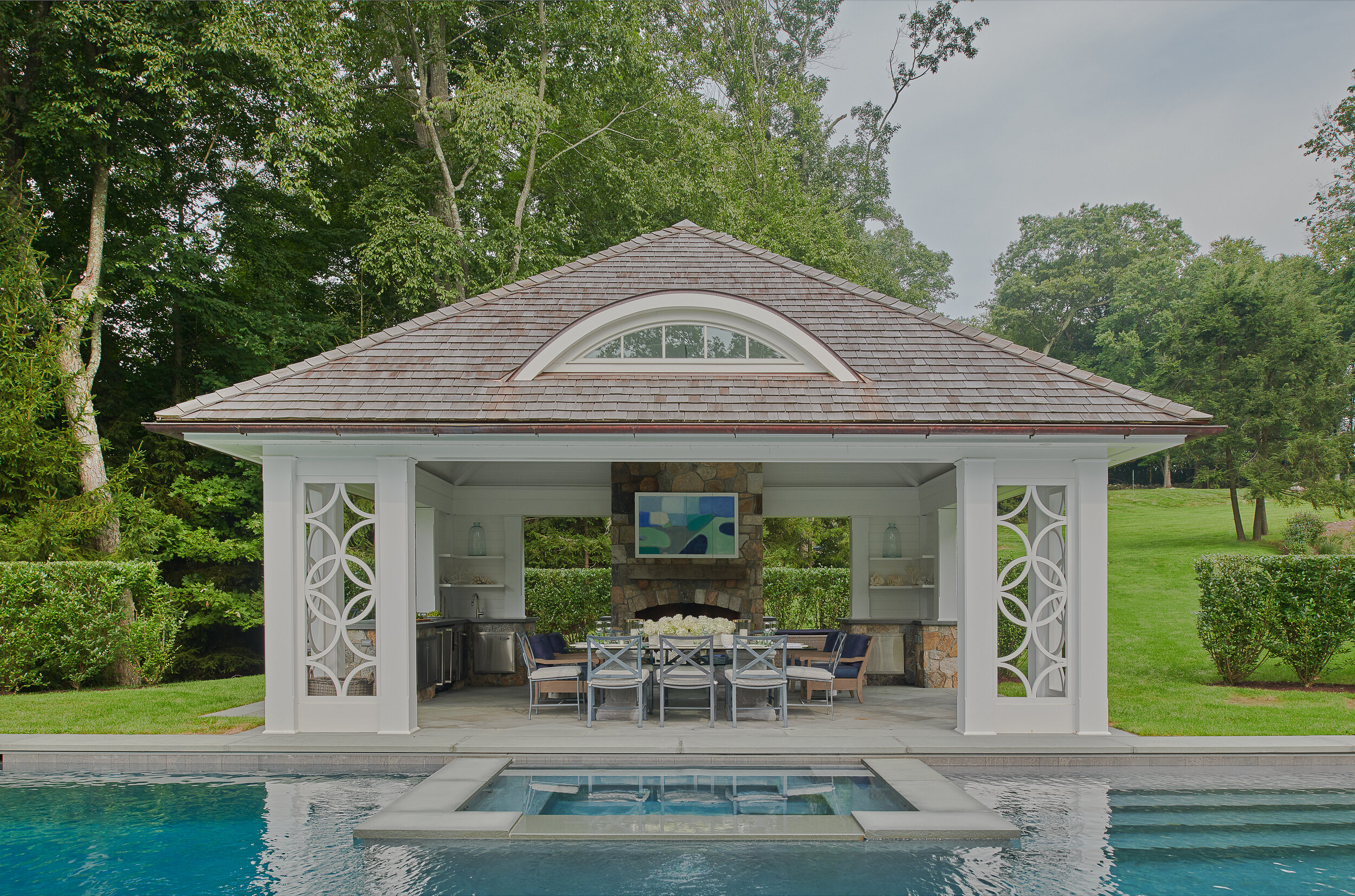 Poolhouse, New Canaan, CT 