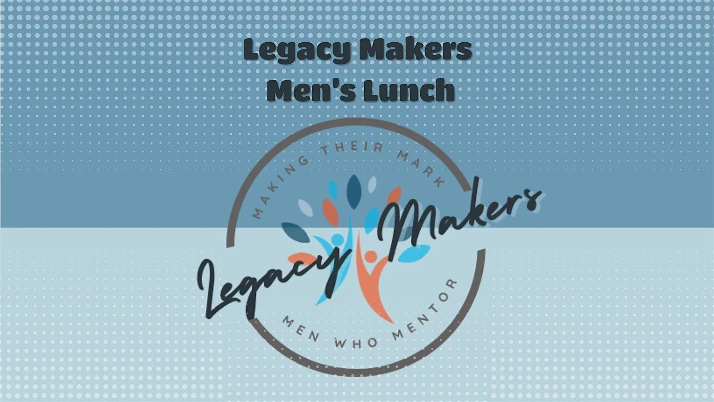 Join us for the Legacy Makers Men's Lunch on Friday, November 7th at 12:00 PM! Connect with mentors and learn how you can make a difference in the lives of youth. Don't miss out on this opportunity to support our community. Link in bio for more detai