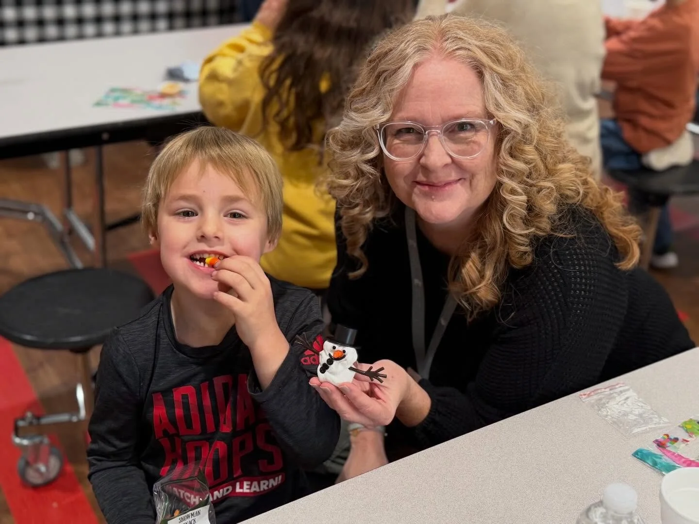 Celebrating the FUN times our mentors and students enjoy together! Do you want to build a snowman? Absolutely!!!✨😂