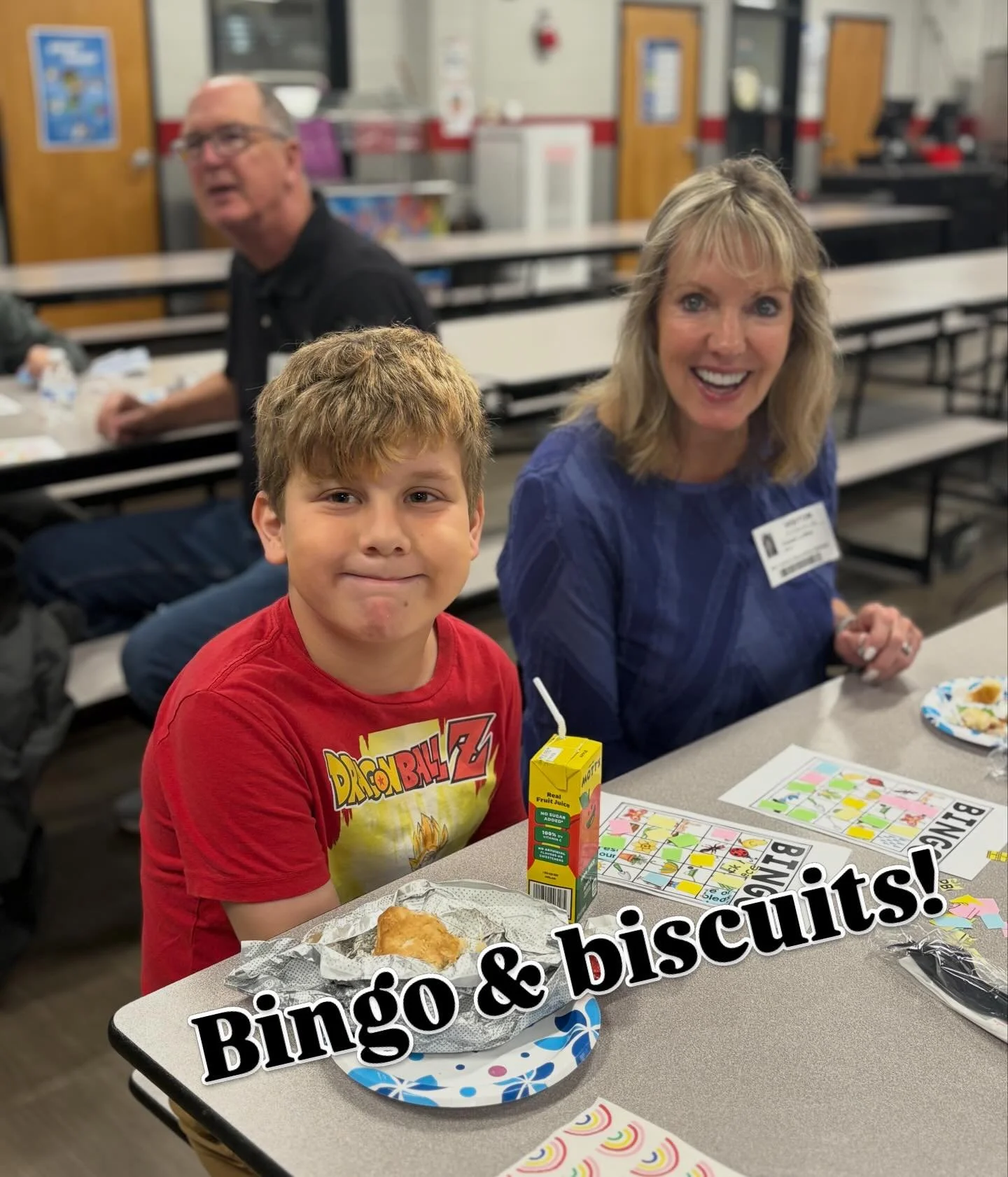 Bingo &amp; Chick-fil-A Biscuits for a big WIN😍 with K-4 students and mentors at WJES.  #springparty #legacyyouthmentoring #bingo