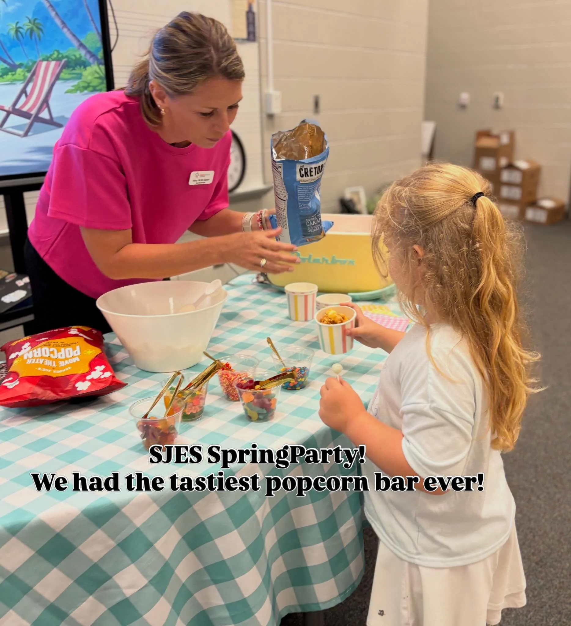 Moments with our kids and their mentors are always wonderful to experience!! We had the sweetest little party at SJES on Wednesday afternoon.  Special thanks to Mary Beth Eason who adds the creativity &amp; tasty treats into our special times!! #lega