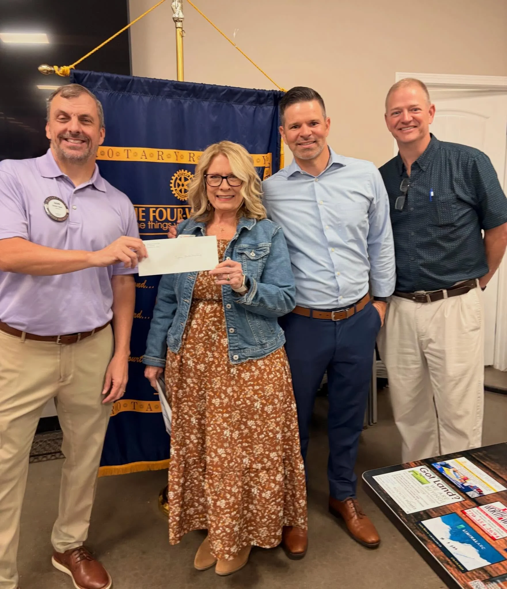 We are incredibly grateful to the Braselton Rotary Club for their generous $2,000 grant in support of Legacy Youth Mentoring￼!

This investment helps us continue connecting students with caring, consistent mentors who are making a lasting difference 