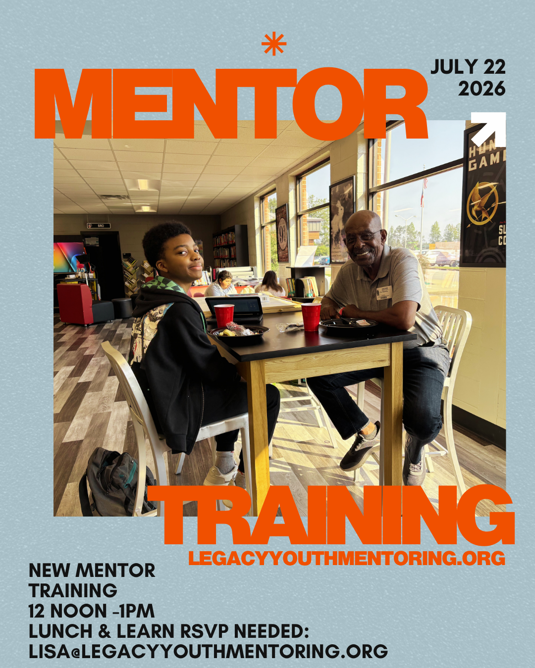 New Mentor Training Session, Lunch &amp; Learn 