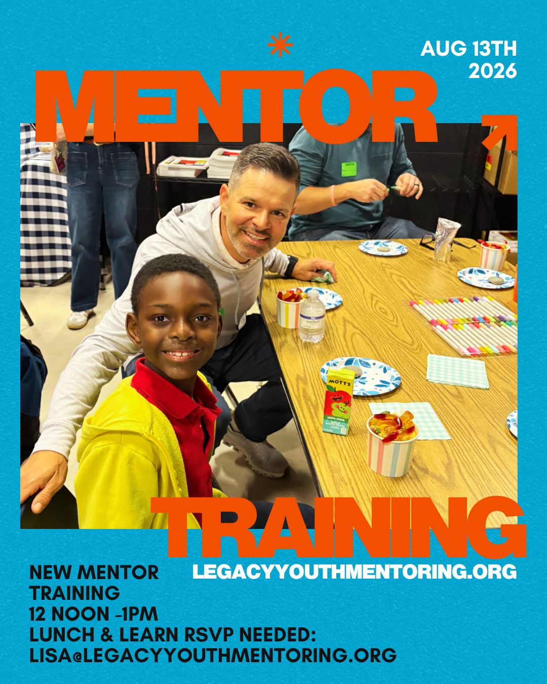 New Mentor Training Session, Lunch &amp; Learn  
